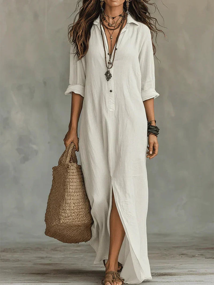 Amanda | Vestido fresco para noches de verano