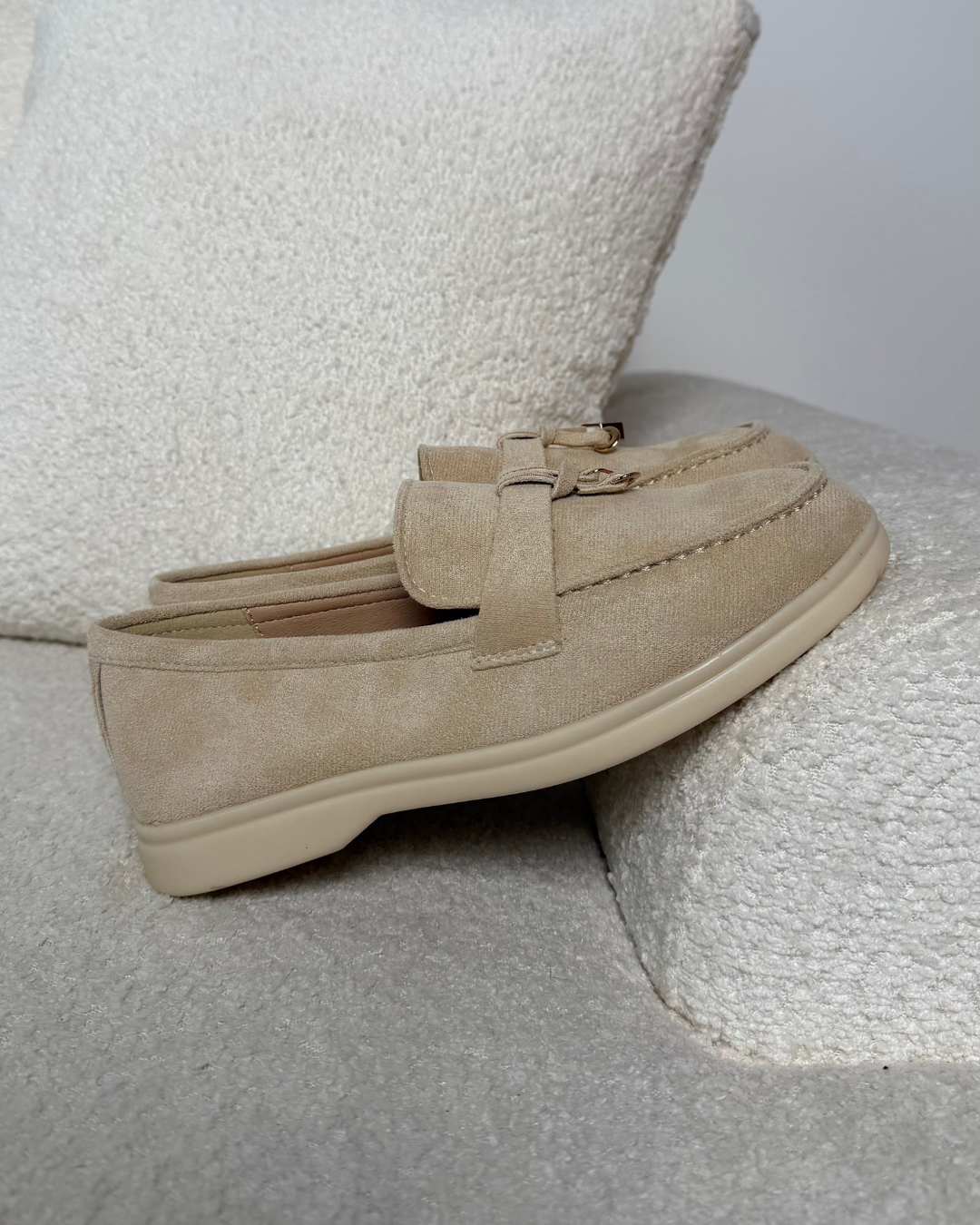 Mocasines Walkers Beige