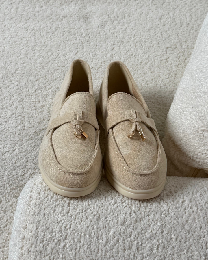 Mocasines Walkers Beige