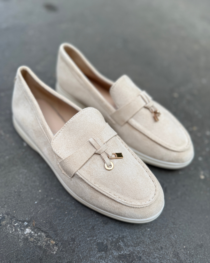 Mocasines Walkers Beige