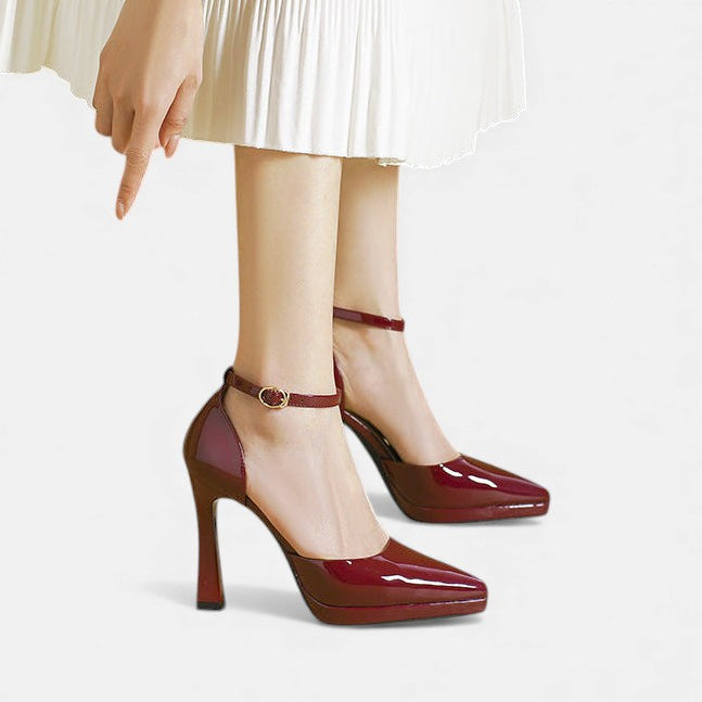 Evette | Tacones de Cuero