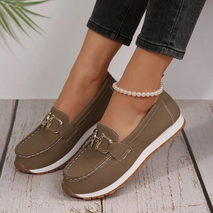 Rosa | Mocasines finos elegantes.