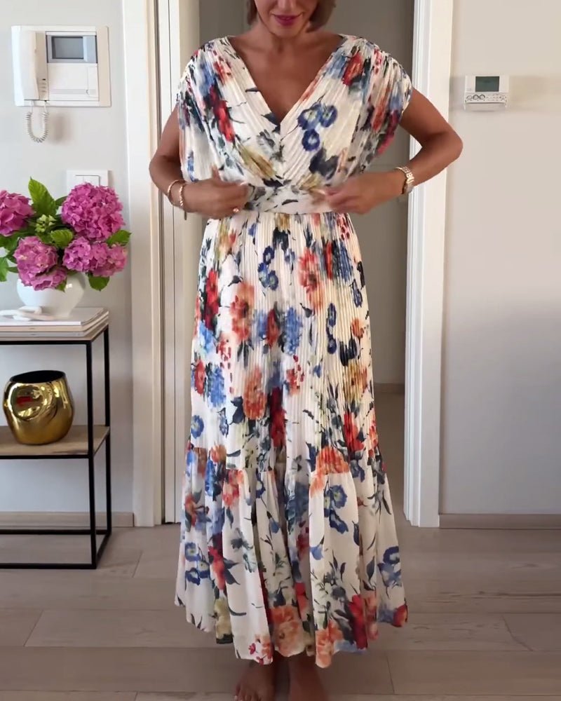 Cayetana | Vestido floral elegante que favorece la silueta