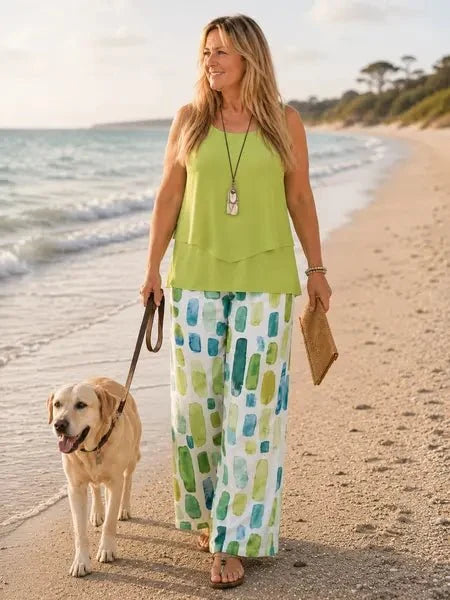 Conjunto Verde Fresco de Verano