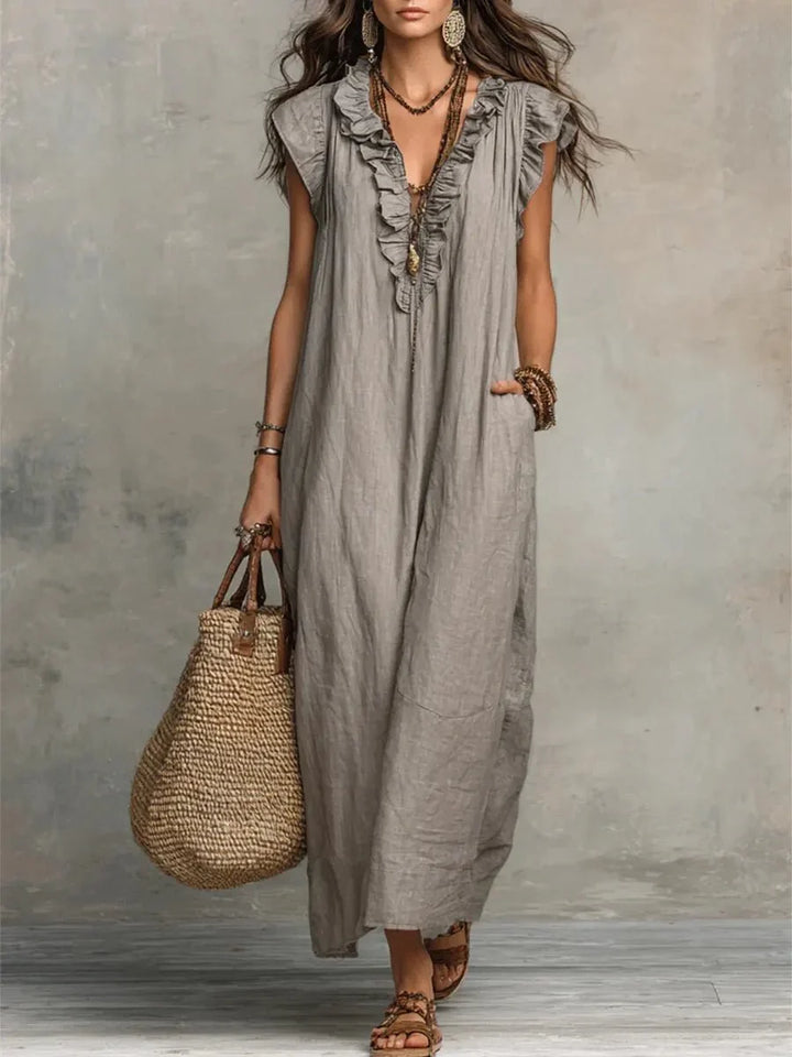 Elia | Vestido Holgado y Fresco para el Día a Día