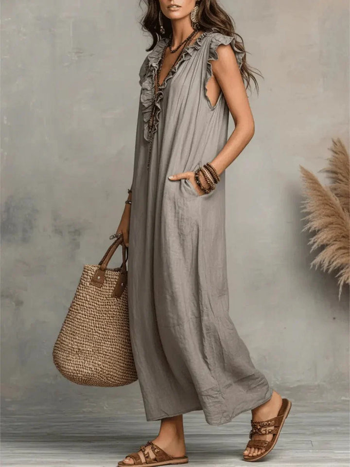 Elia | Vestido Holgado y Fresco para el Día a Día