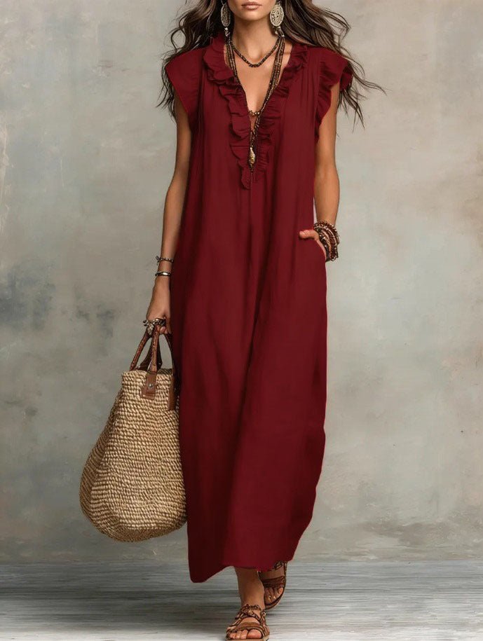 Elia | Vestido Holgado y Fresco para el Día a Día