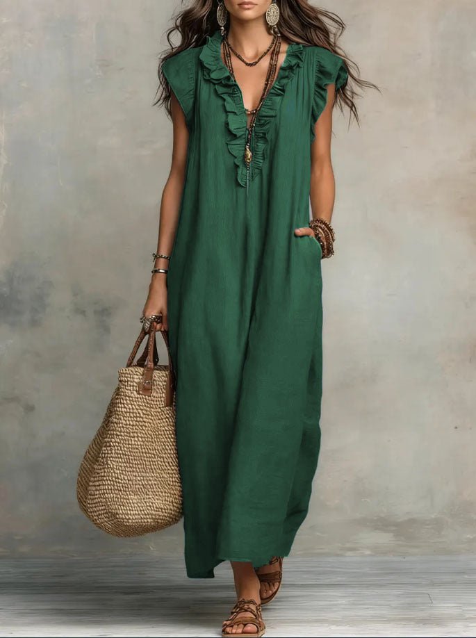 Elia | Vestido Holgado y Fresco para el Día a Día