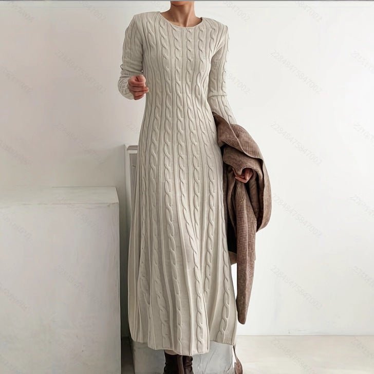 Elisa | Vestido midi de punto suave y elegante