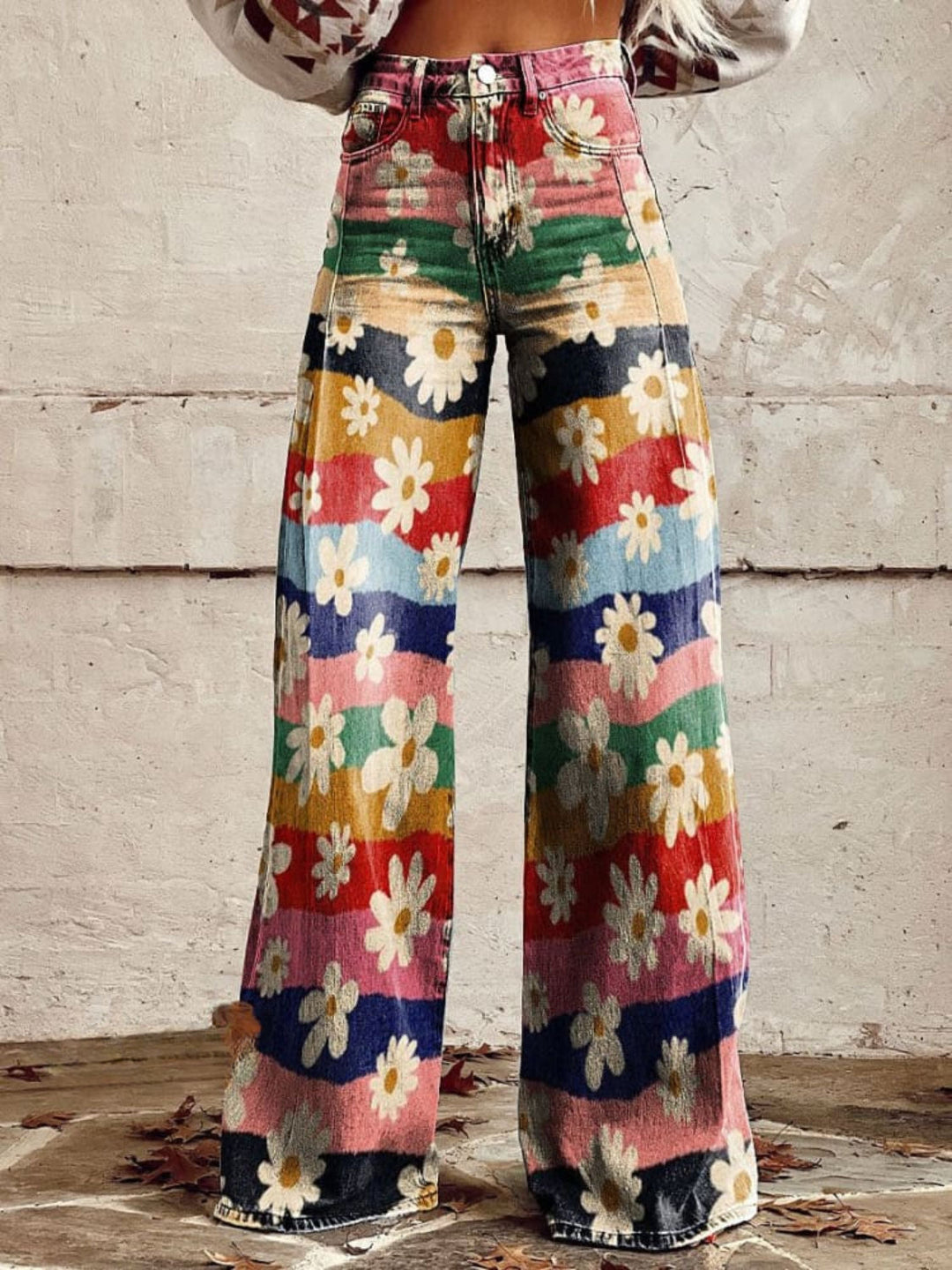 ZORIMA™ | Pantalones Florales Elegantes Multicolor