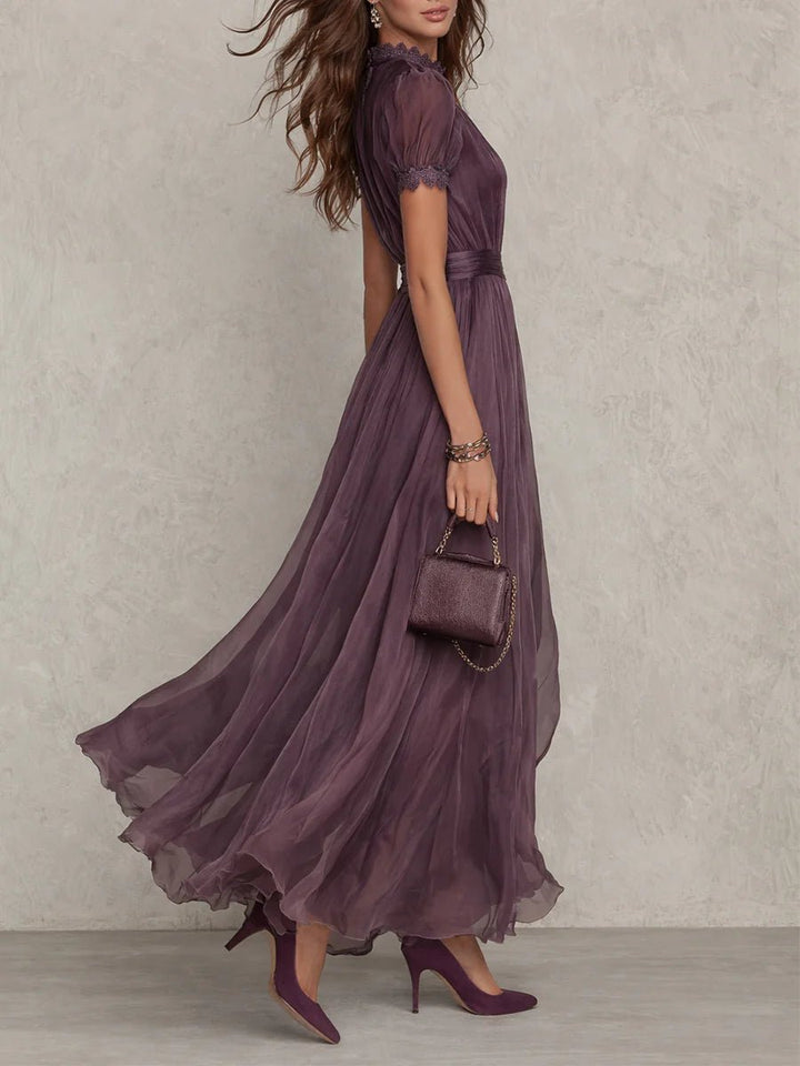 Martina | Vestido elegante de chiffon fluido para un estilo sofisticado