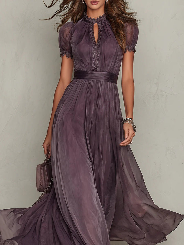 Martina | Vestido elegante de chiffon fluido para un estilo sofisticado