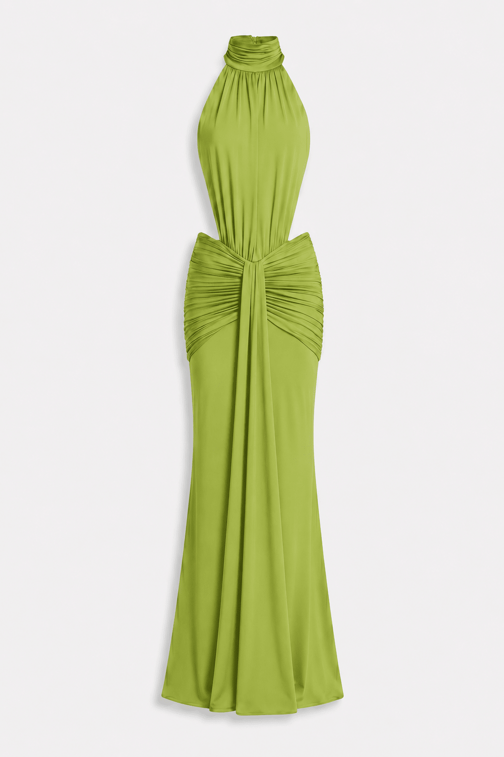 Silvia | Vestido Largo con Escote Halter - Elegancia y Glamour