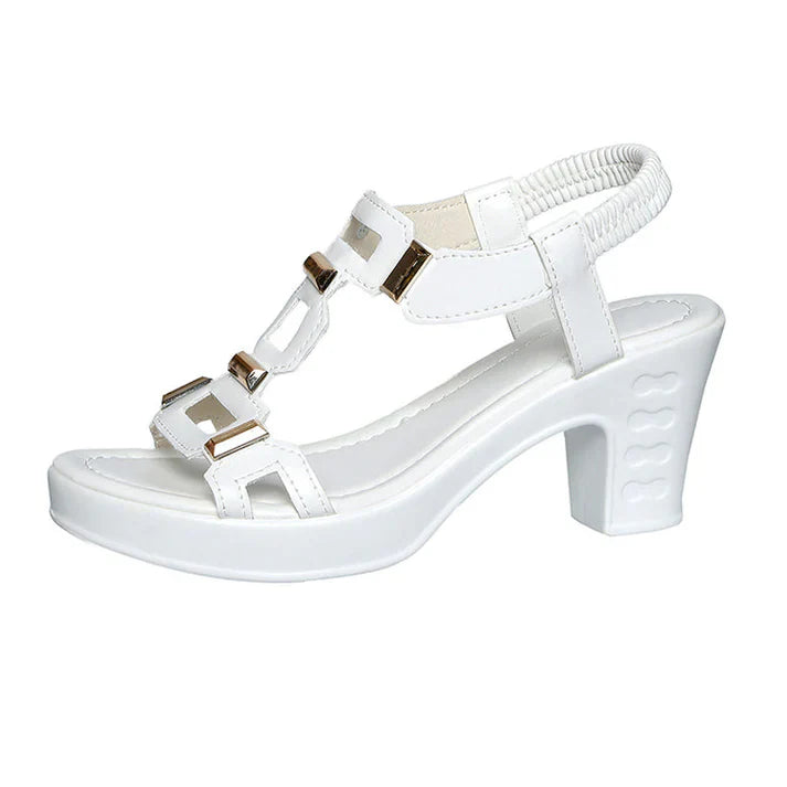 Helena - Sandalias de tacón cómodas y elegantes